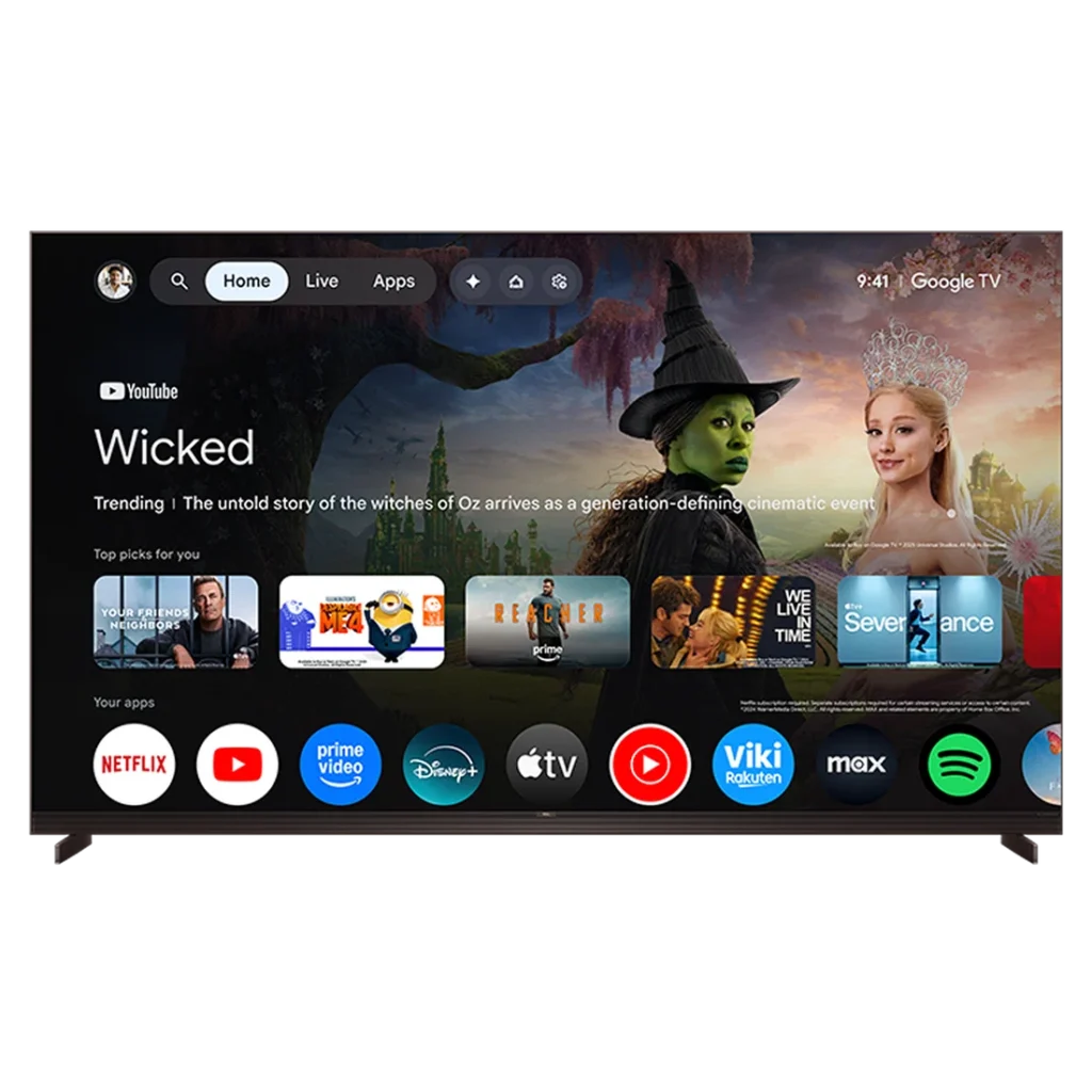 TCL 43" QLED TV, Flat, Smart