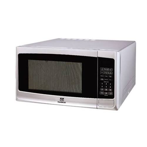 Nasco Microwave/Grill, 25L, 1000W, Silver, Lock